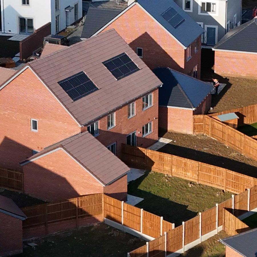 Renewable energy upgrades at service family accommodation