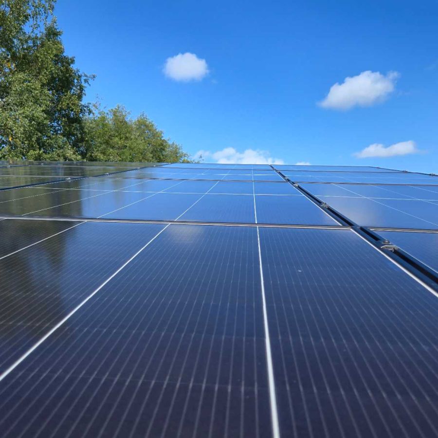 Solar PV maintenance and monitoring on a farm