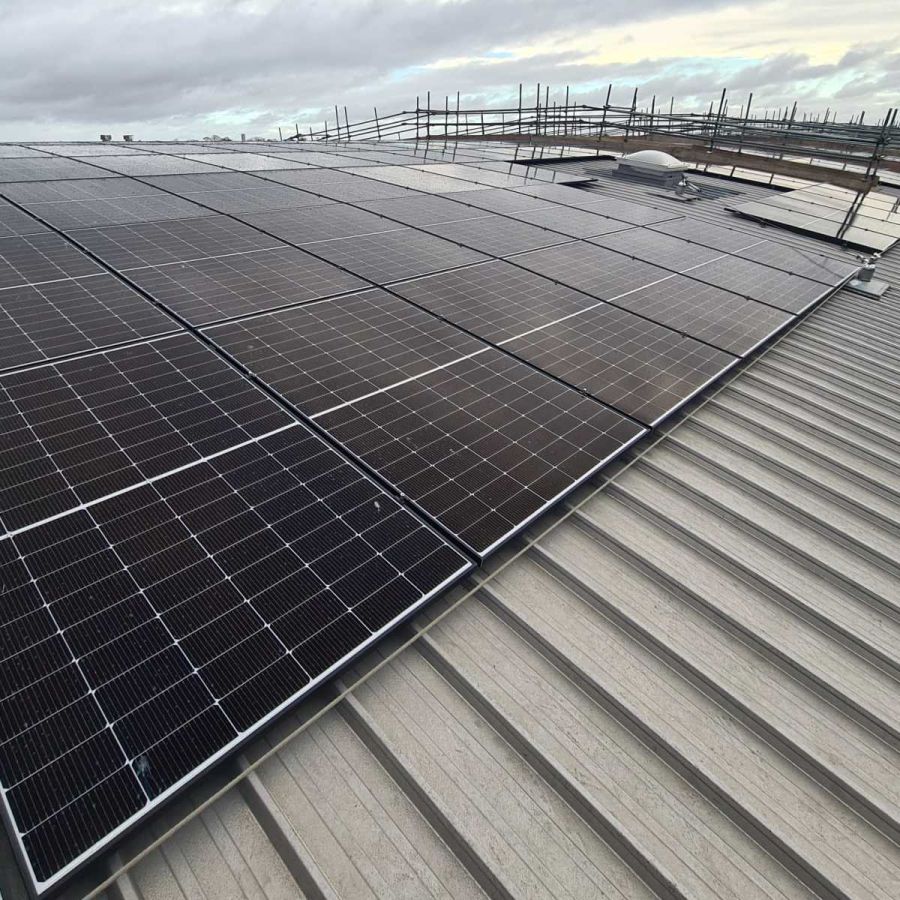 Solar PV installed at a transport site under a PPA