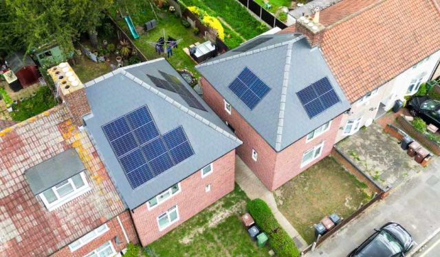 Renewable energy solutions by Carbon3 for UK social housing