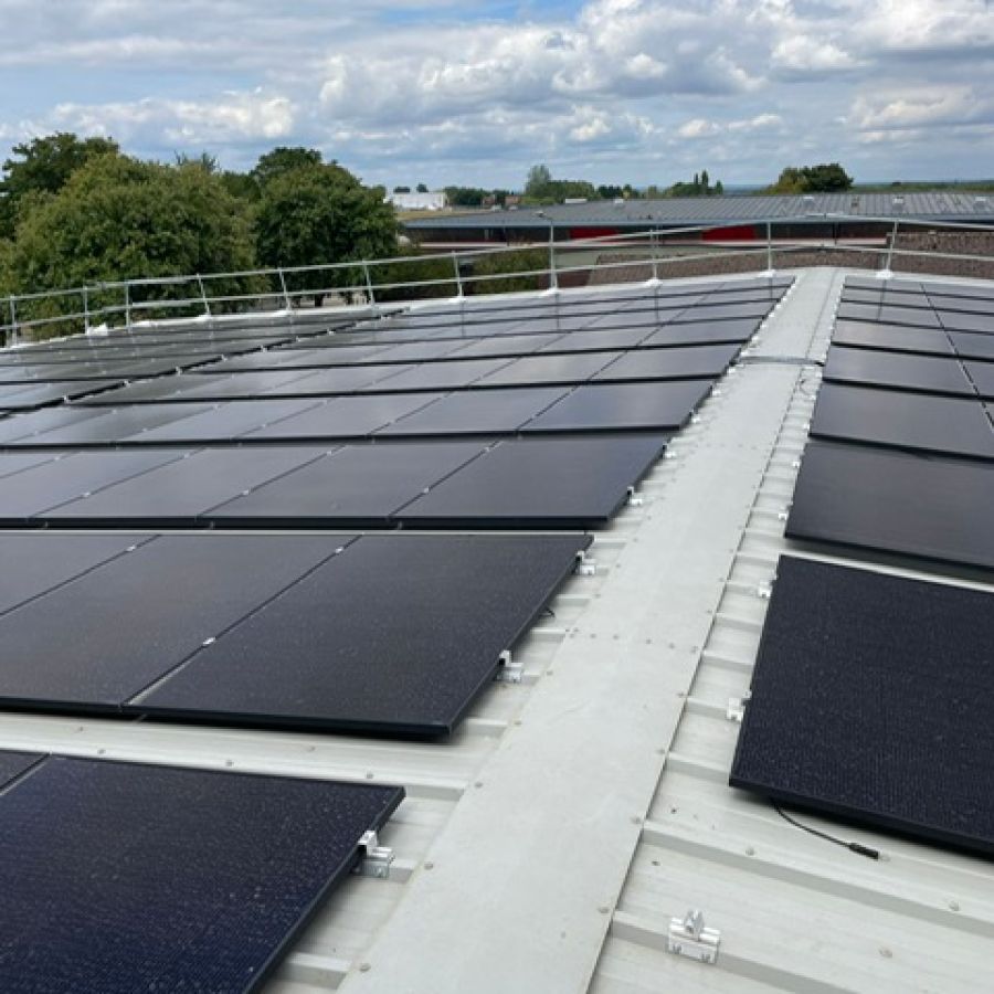 Maintenance of renewable energy systems at a defence site