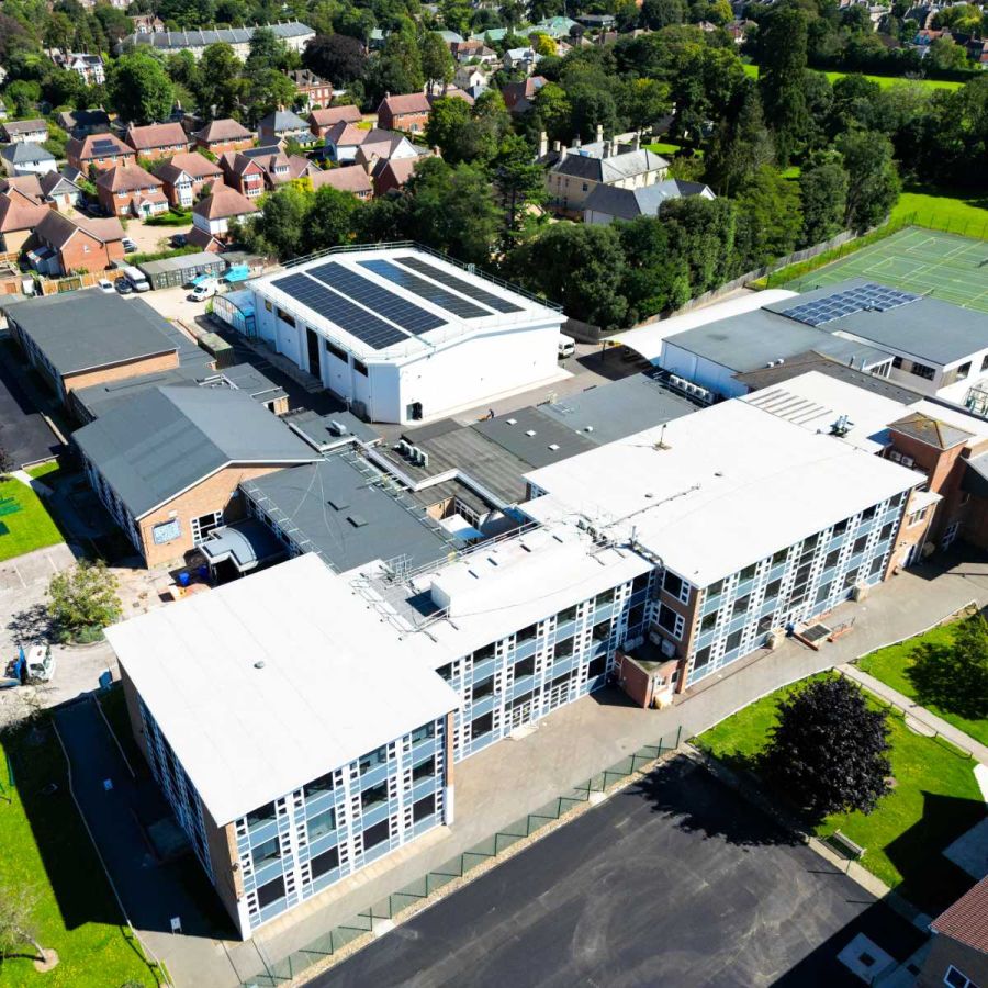 Renewable energy project procured through a school framework