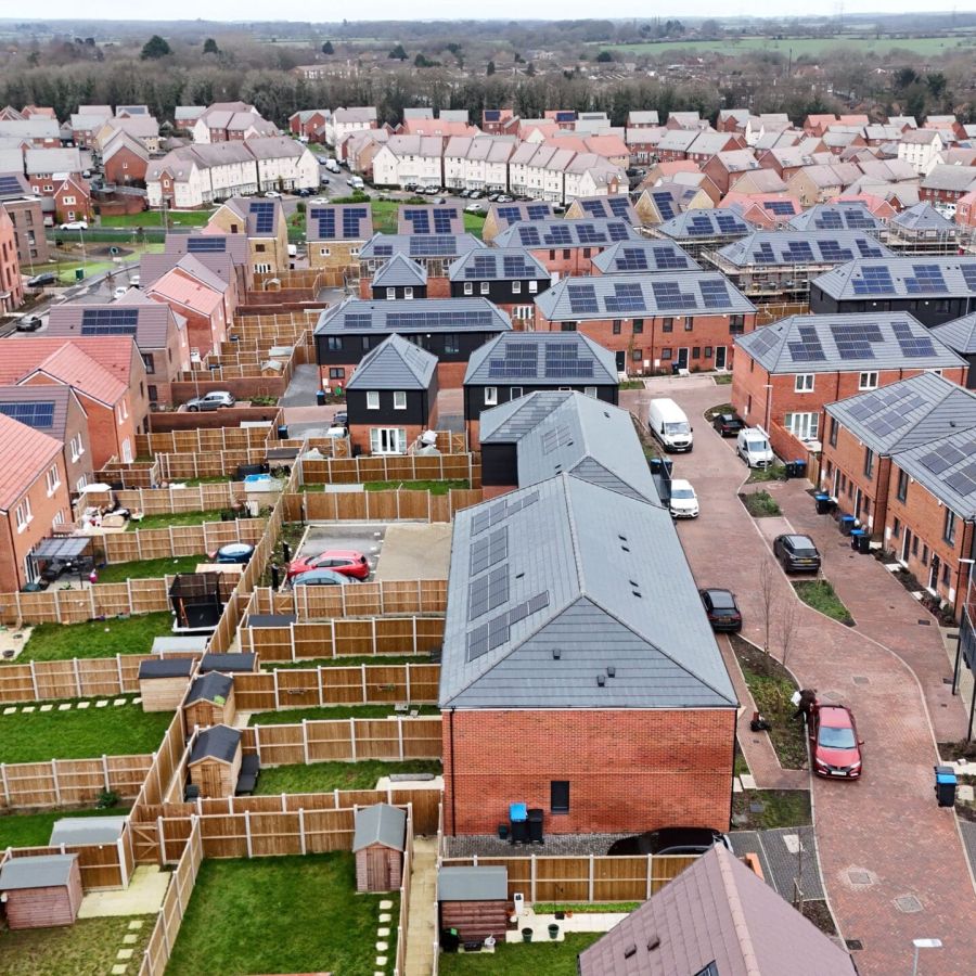 Battery storage system for new build homes improving EPC and SAP scores