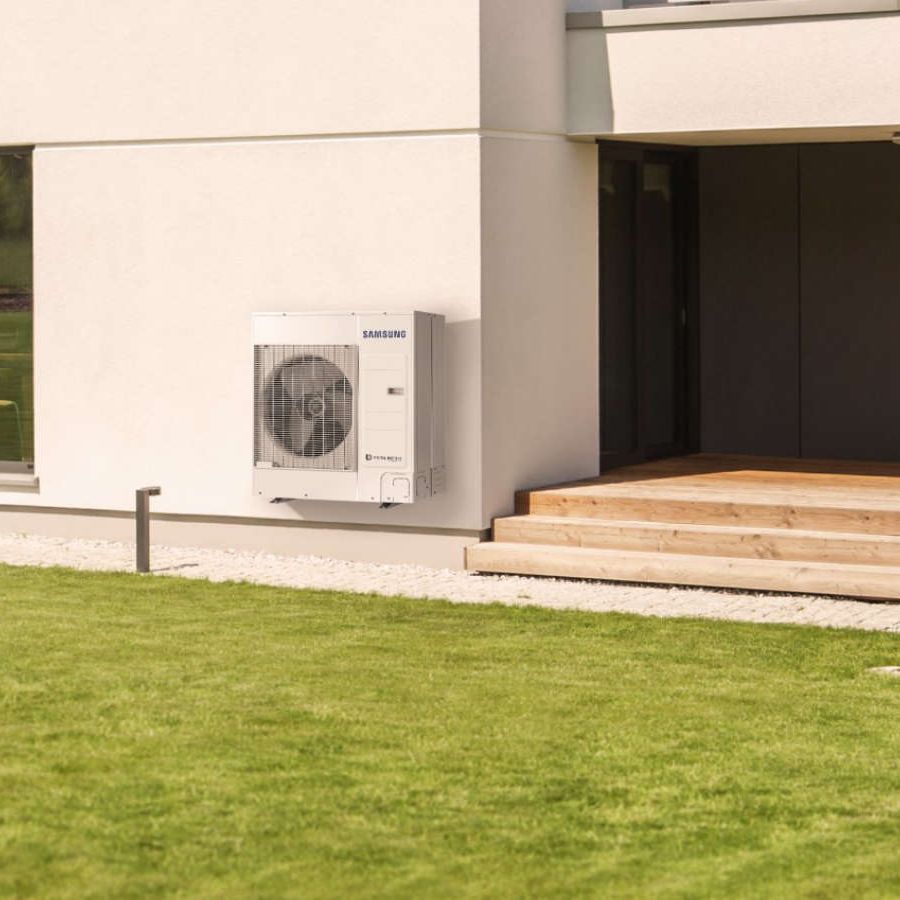 Carbon3 team providing ASHP Heat Pump installation services in Kent