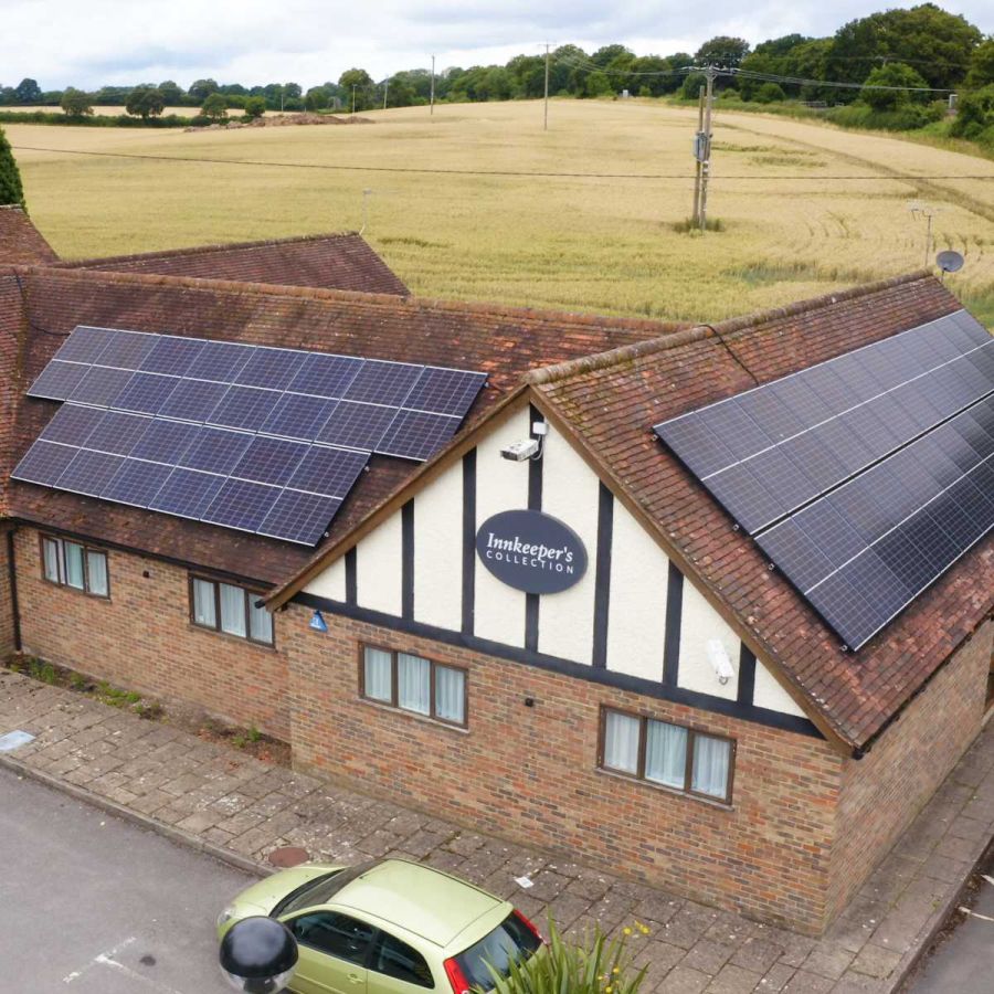 Energy efficiency upgrades at a live hospitality or retail site