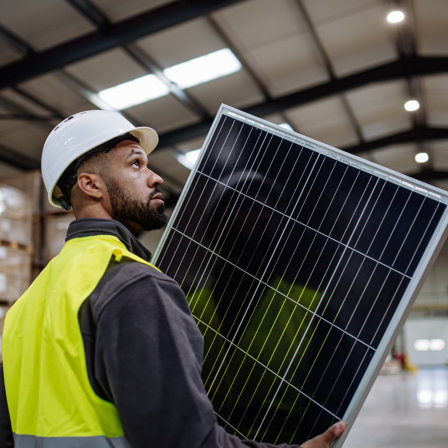 Solar PV installed in UK home by Carbon3