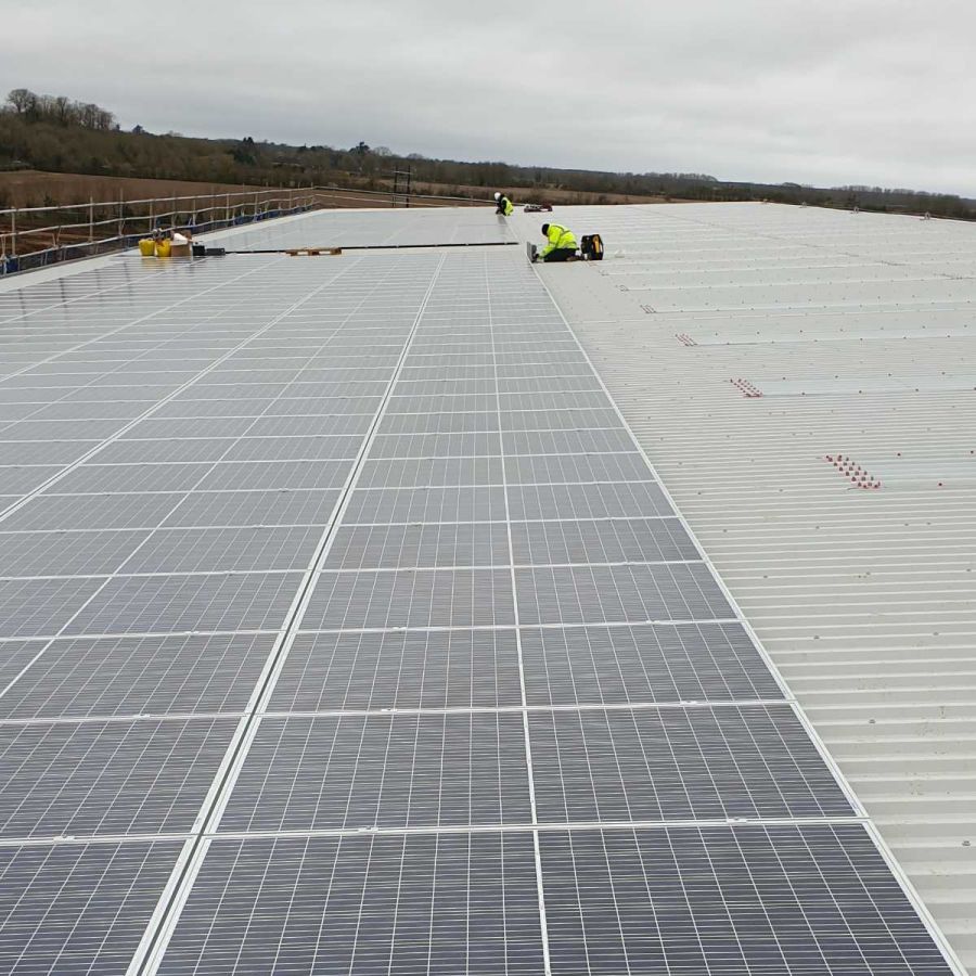 Solar PV monitoring and maintenance at a data centre